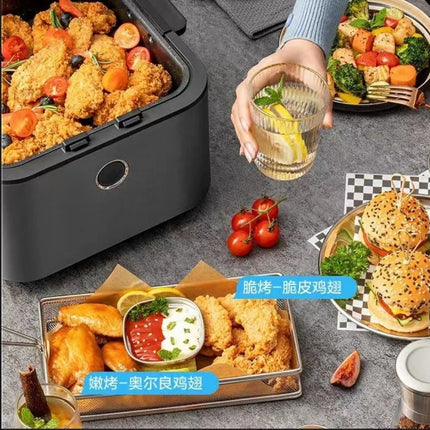 Midea Φριτέζα Αέρος με Αποσπώμενο Κάδο 7.5lt Μαύρη MF-CY75A2