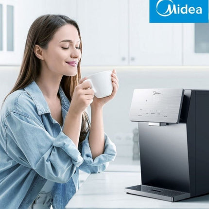 Midea Πολυλειτουργικός Διανομέας Νερού με UV Αποστείρωση, Αυτόματη Καθαριότητα & WIFI JL2245 Ασημί