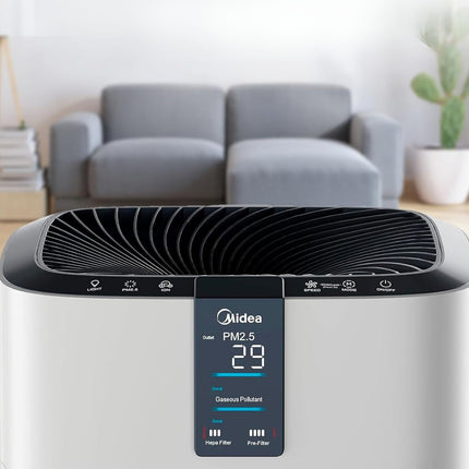 Midea Καθαριστής Αέρα 84m² με Φίλτρο HEPA & Οθόνη Air Purity MD-KJ700G-H32 Λευκό
