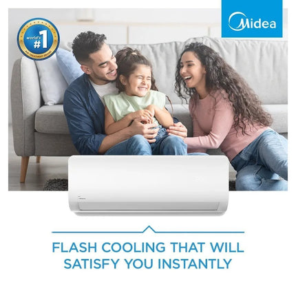 Midea AG2ECO-12NXD0 Xtreme Save White Series Κλιματιστικό 12000 BTU Wi-Fi Inverter με UVC & Ionizer