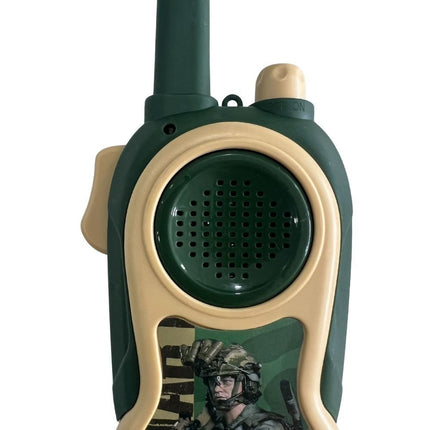 Military Equipment Παιδικά Walkie Talkies Στρατιωτικού Σχεδιασμού 2 Τεμαχίων, 3+ ετών