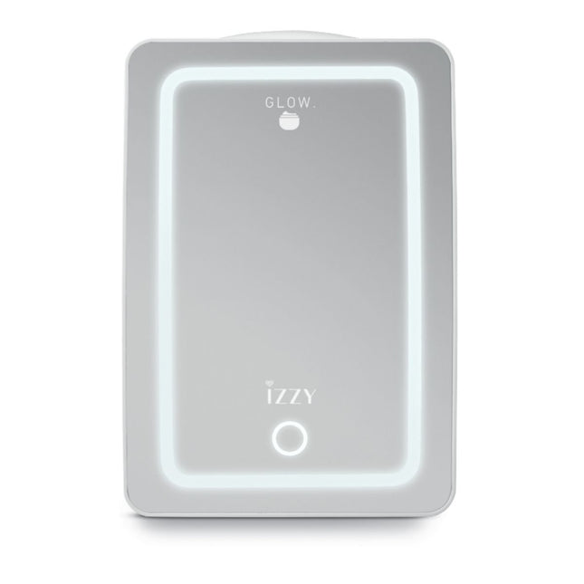 IZZY Μίνι Φορητό Ψυγείο 6L με Ψύξη & Θέρμανση και LED Καθρέφτη IZ-7218 Λευκό