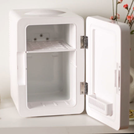 IZZY Μίνι Φορητό Ψυγείο 6L με Ψύξη & Θέρμανση και LED Καθρέφτη IZ-7218 Λευκό
