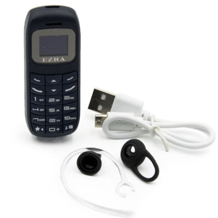 Μινι Κινητό με Κουμπιά (Αγγλικό Μενού) Ezra MC02 Dual SIM