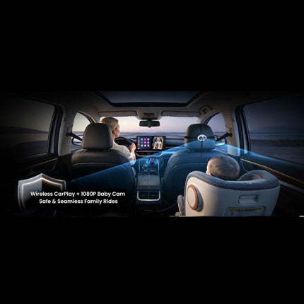 MINIX CAR Ασύρματο Apple CarPlay & Σύστημα Παρακολούθησης Μωρού CA520