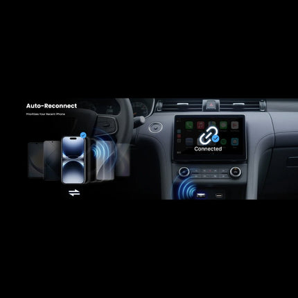 MINIX CAR Ασύρματο Apple CarPlay & Σύστημα Παρακολούθησης Μωρού CA520