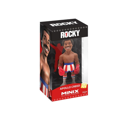 MINIX 101 Συλλεκτική Φιγούρα 12cm Rocky Apollo Creed Movies Collection 11667 Καφέ