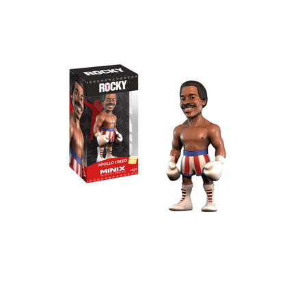 MINIX 101 Συλλεκτική Φιγούρα 12cm Rocky Apollo Creed Movies Collection 11667 Καφέ