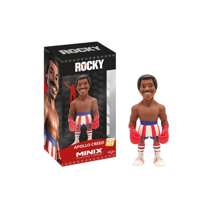 MINIX 101 Συλλεκτική Φιγούρα 12cm Rocky Apollo Creed Movies Collection 11667 Καφέ