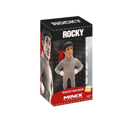 MINIX 105 Συλλεκτική Φιγούρα 12cm Rocky Balboa με Φόρμα Προπόνησης από τη Σειρά Movies 11674 14+ Ετών Καφέ Ανοιχτό