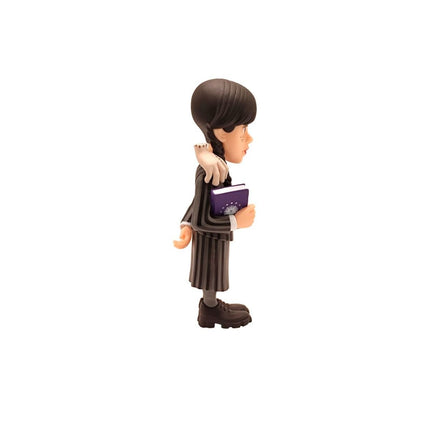 MINIX 123 Συλλεκτική Φιγούρα 12cm Wednesday Addams με Thing από τη Σειρά TV 11797 14+ Ετών Καφέ