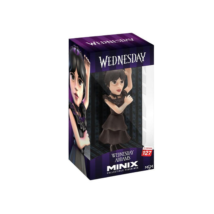 MINIX 127 Συλλεκτική Φιγούρα 12cm Wednesday με Φόρεμα Χορού από τη Σειρά TV 13487 14+ Ετών Καφέ