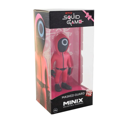 MINIX Συλλεκτική Φιγούρα 12cm The Squid Game Circle Guard από Βινύλιο 13746 14+ Ετών Ροζ