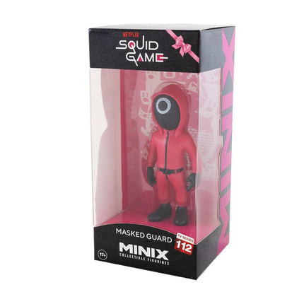 MINIX Συλλεκτική Φιγούρα 12cm The Squid Game Circle Guard από Βινύλιο 13746 14+ Ετών Ροζ
