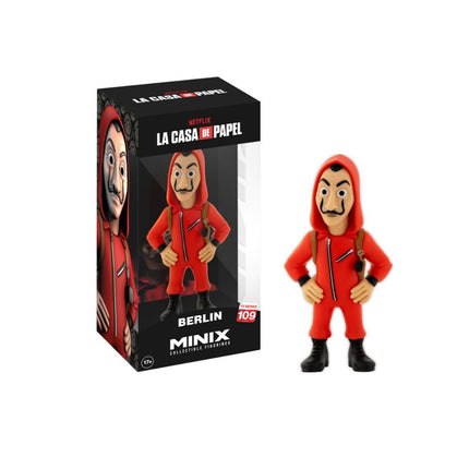 MINIX La Casa de Papel Berlin 109 Συλλεκτική Φιγούρα 12 cm 13845 17+ Ετών Κόκκινο