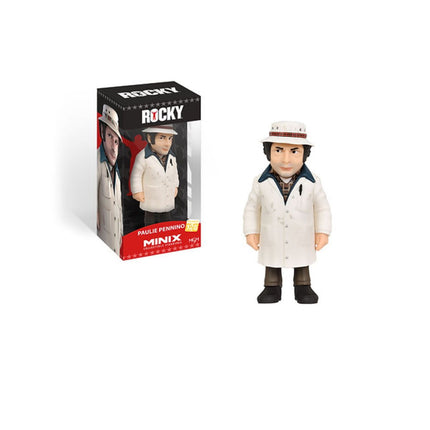 MINIX 125 Συλλεκτική Φιγούρα 12 cm Paulie Pennino από τη Σειρά Rocky Movies 16532 14+ Ετών Λευκό