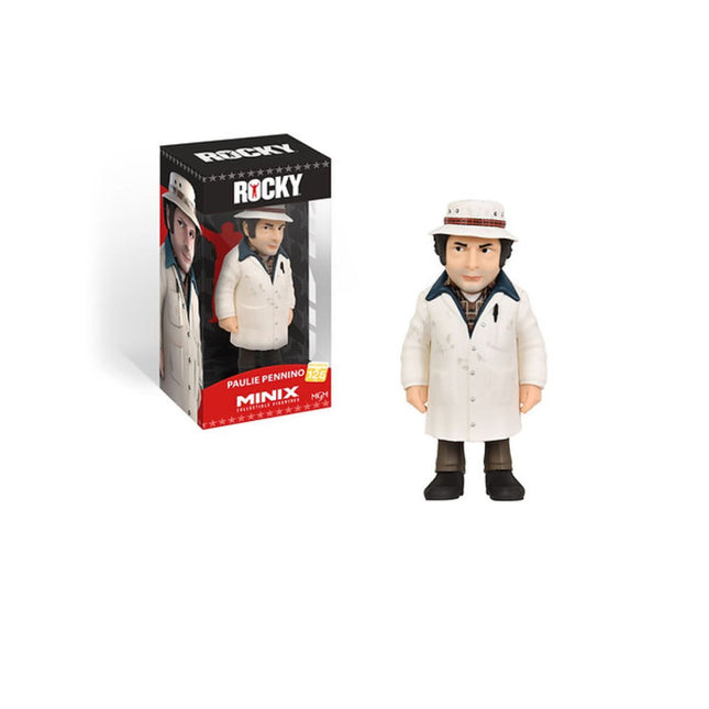 MINIX 125 Συλλεκτική Φιγούρα 12 cm Paulie Pennino από τη Σειρά Rocky Movies 16532 14+ Ετών Λευκό