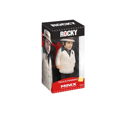 MINIX 125 Συλλεκτική Φιγούρα 12 cm Paulie Pennino από τη Σειρά Rocky Movies 16532 14+ Ετών Λευκό