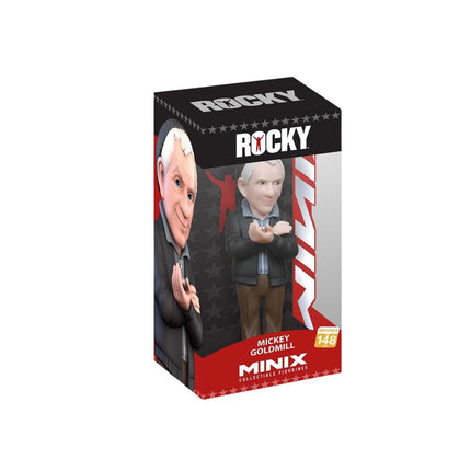 MINIX 148 Συλλεκτική Φιγούρα 12cm Mickey Goldmill από τη Σειρά Rocky Movies 20430 14+ Ετών Μαύρο