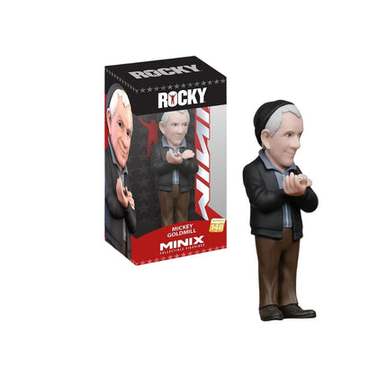 MINIX 148 Συλλεκτική Φιγούρα 12cm Mickey Goldmill από τη Σειρά Rocky Movies 20430 14+ Ετών Μαύρο