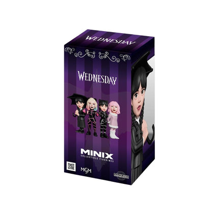 MINIX 167 Συλλεκτική Φιγούρα 12cm Wednesday με Ομπρέλα από τη Σειρά TV 20805 14+ Ετών Μαύρο