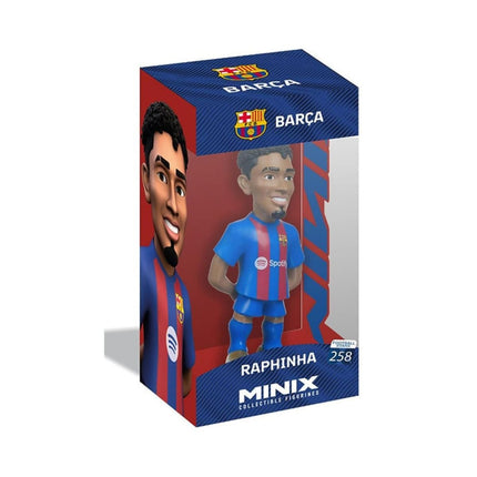 MINIX FC Barcelona Raphinha 258 Συλλεκτική Φιγούρα 12 cm 21482 14+ Ετών Μπλέ