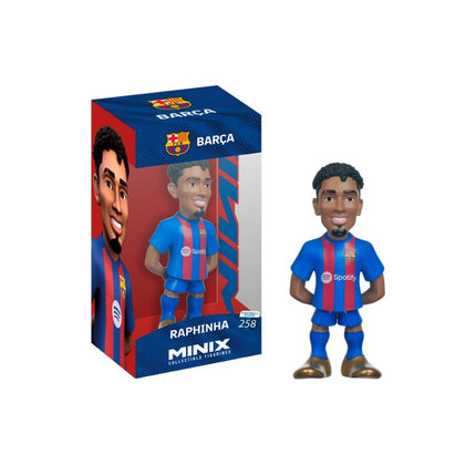 MINIX FC Barcelona Raphinha 258 Συλλεκτική Φιγούρα 12 cm 21482 14+ Ετών Μπλέ