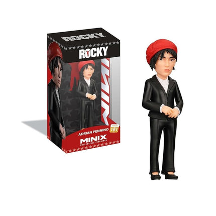 MINIX Rocky Adrian Pennino 181 Συλλεκτική Φιγούρα 12 cm 25282 14+ Ετών Μαύρο