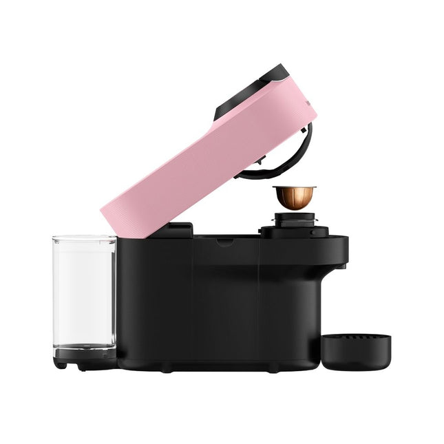 Nespresso Vertuo Pop Μηχανή Καφέ με Centrifusion™ Τεχνολογία & 6 Μεγέθη Ροφημάτων για Κάψουλες Vertuo,19bar, Candy Pink Ροζ