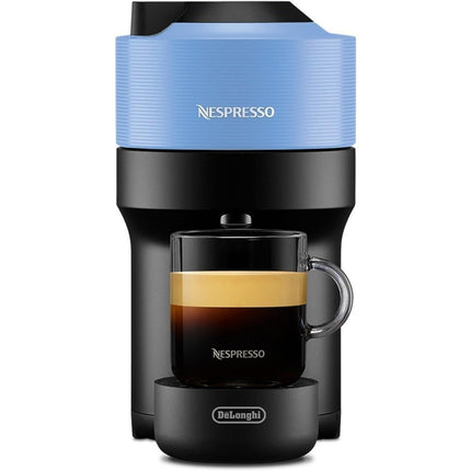 Delonghi Μηχανή Nespresso με Κάψουλα Vertuo Pop Pacific Blue, Μπλέ