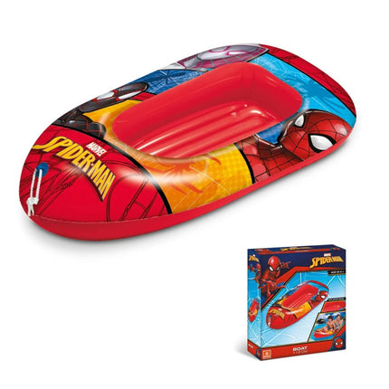 Mondo Spiderman Φουσκωτή Βάρκα Θαλάσσης 112cm από Heavy Duty PVC 3+ Ετών