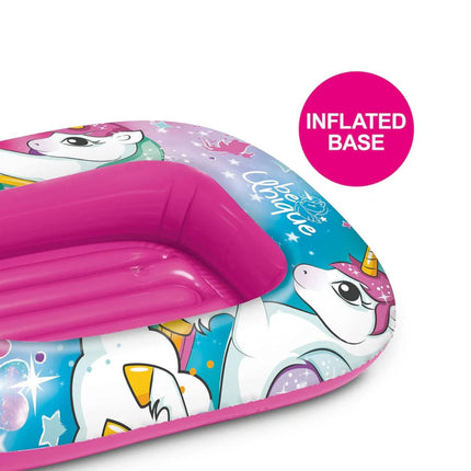 Mondo Unicorn Φουσκωτή Βάρκα Θαλάσσης 112cm από Heavy Duty PVC 3+ Ετών
