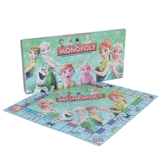 Monopoly “Frozen II” Επιτραπέζιο Παιχνίδι Αγοραπωλησίας στα Ελληνικά 8+ Ετών