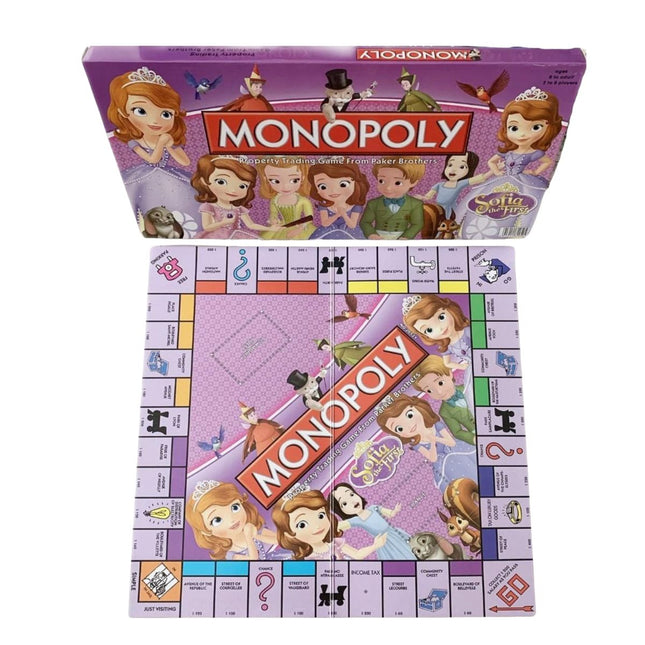 Monopoly “Sofia the First” Επιτραπέζιο Παιχνίδι Αγοραπωλησίας στα Ελληνικά 8+ Ετών