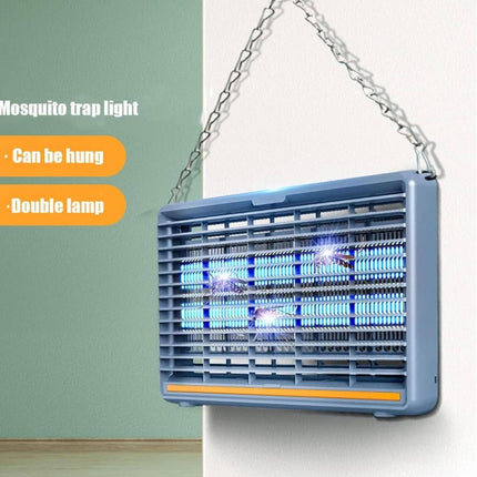Εντομοκτόνο 12W LED Εσωτερικού Χώρου με Διπλό Σωλήνα και Κρεμαστή Αλυσίδα