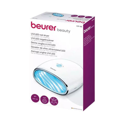 Beurer Φουρνάκι Νυχιών LED/UV για Τεχνητά Νύχια με Χρονοδιακόπτη MP48