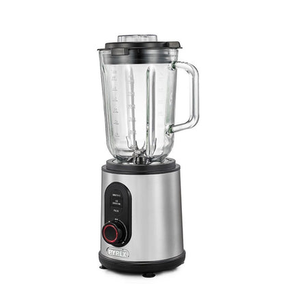 PYREX SB-870 Μπλέντερ για Smoothies με Γυάλινη Κανάτα 1.5lt 1200W Inox