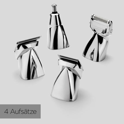 BaByliss Super-X Metal 15σε1 Επαναφορτιζόμενη Μεταλλική Κουρευτική Μηχανή για Γενειάδα, Μαλλιά, Σώμα & Αυτιά με Μήκος Κοπής 0.5–16 mm, Βάση Φόρτισης USB Πλήρως Αδιάβροχη & έως 180 Λεπτά Χρόνο Λείτουργίας MT996E