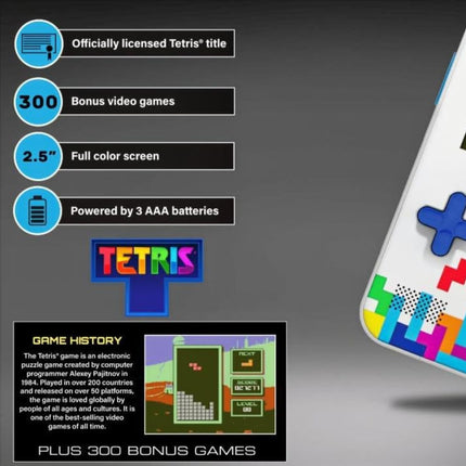 My Arcade Go Gamer Tetris Φορητή Κονσόλα με 301 Παιχνίδια, Οθόνη 2.5” & Υποδοχή Ακουστικών