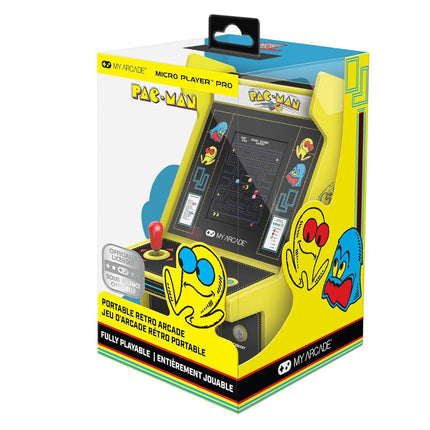My Arcade Micro Player Pro Pac-Man Mini Arcade Κονσόλα με Οθόνη 2.75” & USB-C