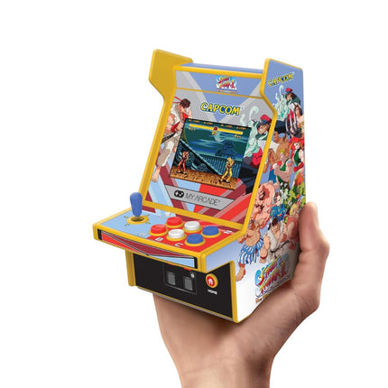 My Arcade Micro Player Pro Super Street Fighter II Mini Arcade Κονσόλα με 2 Παιχνίδια & Οθόνη 2.75”