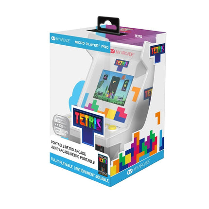 My Arcade Micro Player Pro Tetris Συλλεκτική Mini Arcade Κονσόλα με Οθόνη 2.75”