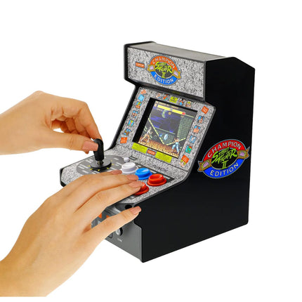 My Arcade Micro Player Street Fighter II Champion Edition Mini Arcade Κονσόλα με Co/VS & Μηχανικά Κουμπιά