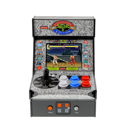 My Arcade Micro Player Street Fighter II Champion Edition Mini Arcade Κονσόλα με Co/VS & Μηχανικά Κουμπιά