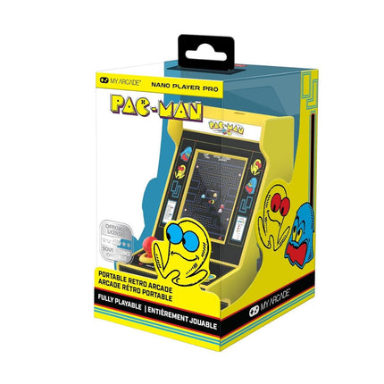My Arcade Nano Player Pro Pac-Man Φορητή Mini Arcade Κονσόλα με Οθόνη 2.4”