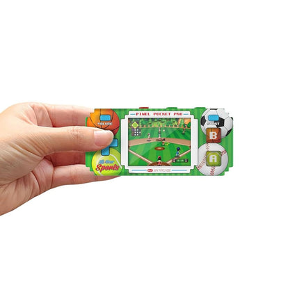 My Arcade Pixel Pocket Pro All-Star Sports Φορητή Κονσόλα με 18 Παιχνίδια & Μπρελόκ