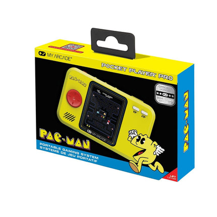 My Arcade Pocket Player Pac-Man Φορητή Κονσόλα με 3 Παιχνίδια, Οθόνη 2.75” & Υποδοχή Ακουστικών