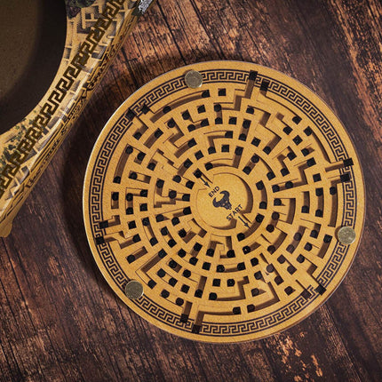 Myths and Legends Theseus and Minotaur Puzzle Ξύλινος Γρίφος Λαβύρινθος Θησέα και Μινώταυρου 12+ Ετών