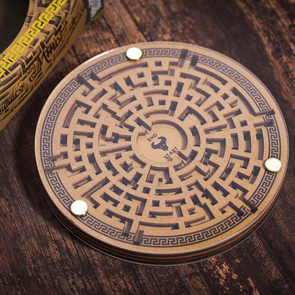 Myths and Legends Theseus and Minotaur Puzzle Ξύλινος Γρίφος Λαβύρινθος Θησέα και Μινώταυρου 12+ Ετών