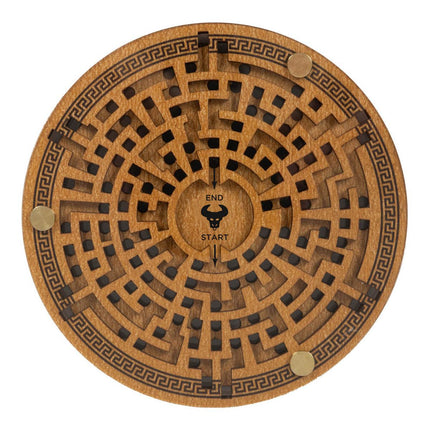 Myths and Legends Theseus and Minotaur Puzzle Ξύλινος Γρίφος Λαβύρινθος Θησέα και Μινώταυρου 12+ Ετών